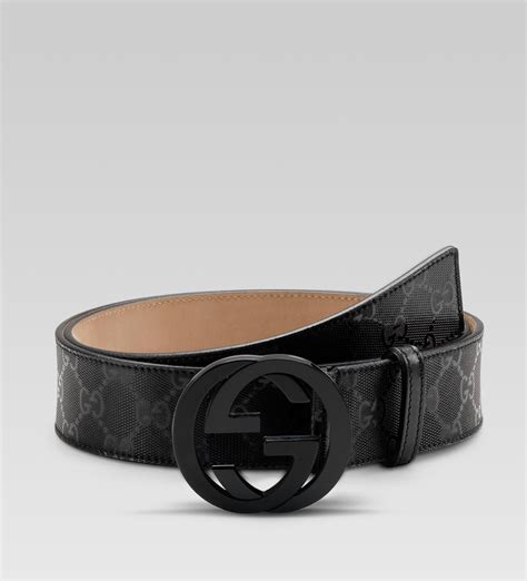 black gucci belt men's|authentic men's gucci belt sale.